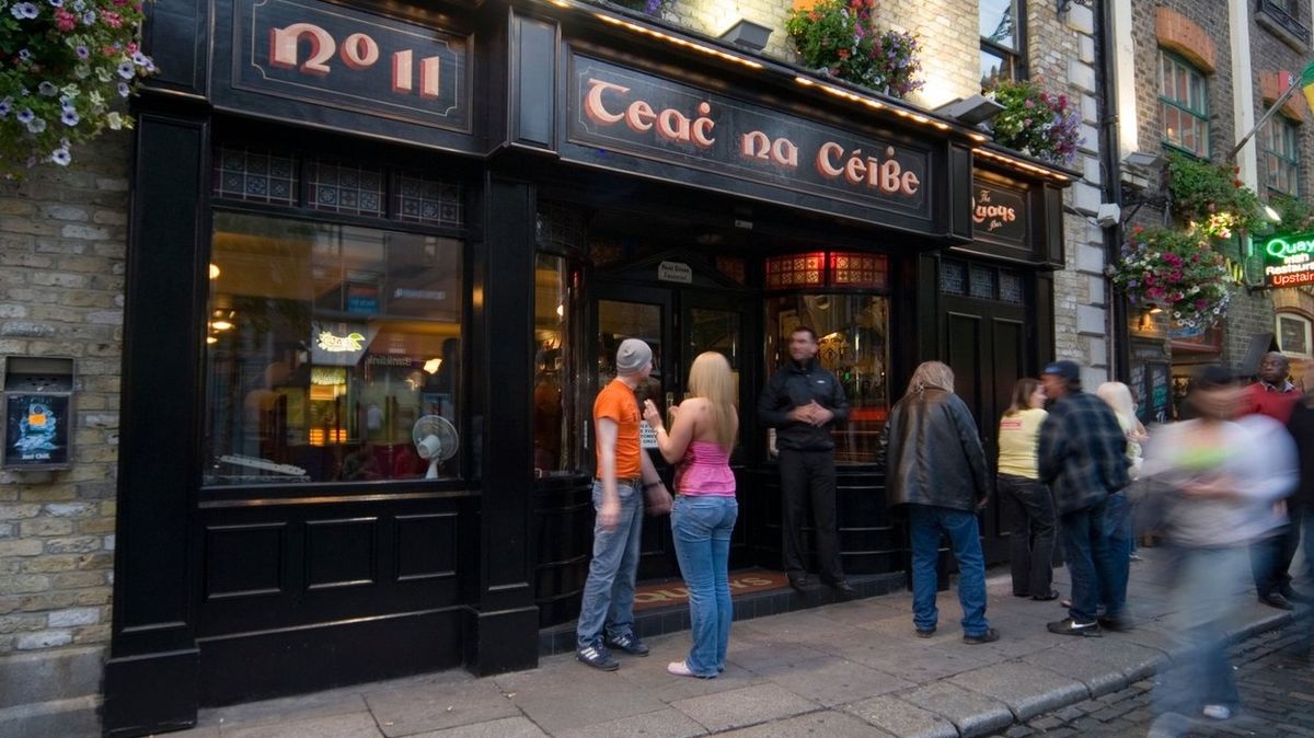Tradiční irské puby jsou kvůli pandemii na kolenou